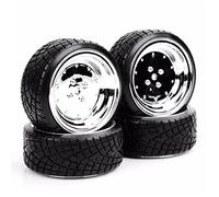 MEXWLOP Pneus et Jantes de Roue 1/10 échelle RC Drift on-Road Car Model Toys avec décalage 6 mm hexagone 12 PP0290 PP0107 Roues pour Voitures Miniatures radiocommandées