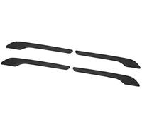 MEXWLOP Poignée de porte avec couvercle en Abs, décoration extérieure ou autocollants remplacement, pour 2017 - 2020, 4 pièces garniture de couvercle de poignée de porte de voiture