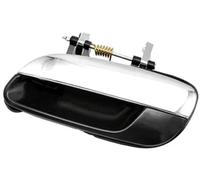 MEXWLOP Poignée de porte latérale voiture, pour Hyundai, pour Elantra 2001-2006, traction extérieure chromée garniture de couvercle de poignée de porte de voiture(BLACK 1PC Rear Left)