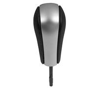 MEXWLOP Pommeau de levier de vitesse automatique, levier de vitesse, style de voiture, for, E39 E46 E53 E60 E61 E63 E64 E83 E81 E82 E87 E90 E91 E92 E93 Pommeau de levier de vitesse(Short Silver)