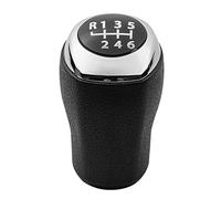 MEXWLOP Pommeau de levier de vitesse chromé/mat, tête de levier de vitesse, for Hyundai, Elantra, GT, Accent, Solaris, Avante MD Pommeau de levier de vitesse(BLACK Bright 6 Speed)