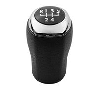 MEXWLOP Pommeau de levier de vitesse chromé/mat, tête de levier de vitesse, for Hyundai, Elantra, GT, Accent, Solaris, Avante MD Pommeau de levier de vitesse(BLACK Bright 5 Speed)