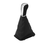 MEXWLOP Pommeau de levier de vitesse en cuir PU for voiture à 5 vitesses, couvercle de changement de vitesse, botte de changement de vitesse, for TOYOTA, Avensis T25 MK2 II 2003-2009 Pommeau de levier