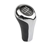 MEXWLOP Pommeau de levier de vitesse for, série 1 3 5 6 E81 E82 E87 E46 E90 E91 E92 E60 E61 E63 X1 E84 X3 E83 X5 E53 E30 E32 E34 E36 E38 Pommeau de levier de vitesse(Chromed 5speed)