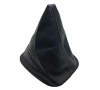 MEXWLOP Pommeau de levier de vitesse manuel en cuir noir, étui de démarrage + cadre, couvercle de collier de manette de vitesse, for, E34 1988 - 1995 Pommeau de levier de vitesse