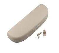 MEXWLOP Porte-Lunettes de Soleil de Voiture, for, A1 S3 S4 S6 S7 A3 A4 A6 A7 RS4 Q2 Q3 Q5 2013 - 2023, étui à Lunettes Automatique, boîte de Rangement en Cage Porte-Lunettes de Voiture(Beige)