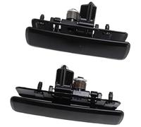 MEXWLOP Pour poignée de porte extérieure noire pour Aramox avec remplacement paire avant, pour base Ls Lt Cl 15719665 15719666 77193 77192 1310108 garniture de couvercle de poignée de porte de voiture