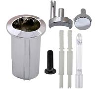 MEXWLOP Pour Roca D2D double bouton poussoir tiges filetées corps Long | AH0001700R Chrome