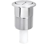 MEXWLOP Poussoir de remplacement chromé à double bouton de chasse d'eau | pour Valve Siamp, Skipper 45, accessoires Abs argentés