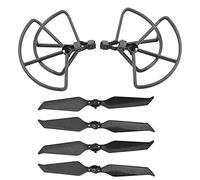 MEXWLOP Protecteur d'hélice en Fiber de Carbone 8743F, 4 pièces, Protecteur de Lame à Faible Bruit for Accessoires de Drone DJI, Mavic 2 Pro Zoom Protection d'hélice de Drone