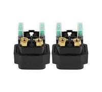 MEXWLOP Relais solénoïde de démarreur de Moto, for Yamaha Dragstar XVS 125 250 400 650 Vstar 1100 DT 230 WR450F WR 450F Tmax XP 500 Vmax 1700 Démarreur de Moto(2 pcs)