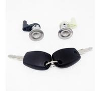 MEXWLOP Serrure DE Porte Avant Gauche Et Droite, for, Twingo, for Dacia, Logan Sandero 805027132R 805029108R 806010423R Système de Verrouillage des Portes du véhicule