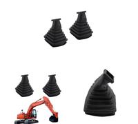 MEXWLOP Soufflet de levier de vitesse N5KD for pelle, couvercle de protection anti-huile, 2 pièces Cache-poussière pour poignée d'excavatrice