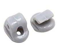 MEXWLOP Sourcingmap Lot de 15 crochets fixation à rivets gris for pare-soleil voiture Support de clip pour pare-soleil de voiture