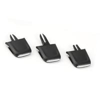 MEXWLOP Support de ventilation de véhicule Kit de réparation Clip sortie d'aération ca pour avant et arrière voiture, bascule climatisation, pour Buick, pour Lacrosse 2016 - 2021(BLACK No 5 1Pc)