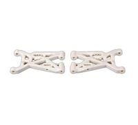 MEXWLOP Suspension Avant en Nylon, Bras A, Camion 1/5, Voiture Rc, for LOSI, for pièce 5IVE-T, for Rovan LT Bras de Suspension(White)