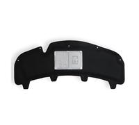 MEXWLOP Tampon en coton d'isolation phonique et thermique du moteur de capot avant de voiture, for City 2008-2014/2015-2019 Tapis d'isolation thermique(Braun)