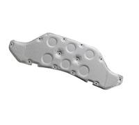 MEXWLOP Tapis de coton d'isolation de capot de moteur avant de voiture tapis de chaleur sonore coton insonorisé avec boucle, for Mercedes, for Benz, GLA H247 2020 Bouclier thermique du moteur(Silver)
