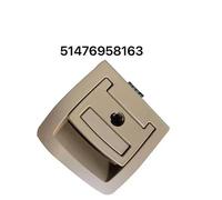 MEXWLOP Tapis de Sol for Coffre Voiture, Plaque inférieure, poignée, Accessoires Automobiles, for BMW, E70 X5 E71 X6 2006-2013 51476958161 Poignée de Coffre de Voiture(B-Beige 51476958163)
