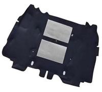 MEXWLOP Tapis insonorisant en coton for capot avant de voiture, for Jeep, for Wrangler 2007 2008 2009-2017 Bouclier thermique du moteur(BLACK Type C)