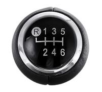 MEXWLOP Tête de pommeau de levier de vitesse à levier de vitesse 5/6 vitesses, for Toyota, for Corolla, for Verso for Auris for Yaris, for RAV4, 2007-2013 Pommeau de levier de vitesse(BLACK 6 Speed)