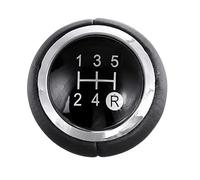 MEXWLOP Tête de pommeau de levier de vitesse à levier de vitesse 5/6 vitesses, for Toyota, for Corolla, for Verso for Auris for Yaris, for RAV4, 2007-2013 Pommeau de levier de vitesse(BLACK 5 Speed)