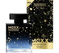 Mexx Black and Gold Man Eau de Toilette 50ml