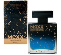 Mexx Black & Gold Édition limitée Man Eau de toilette pour homme Parfum boisé et fruité 50 ml