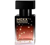 Mexx Black & Gold Eau de toilette pour femme Édition limitée Parfum floral sensuel 15 ml