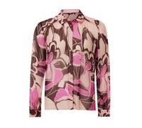 MEXX Chemisier beige / brun foncé / violet clair, Taille L