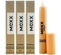 Mexx Femme Parfum Stylo 3 X 3g -perfekt pour Voyage Parchemin Stylo