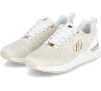 Mexx Femmes Baskets ROX ORLANDO Blanc Or Textile & Synthétique Taille : 37