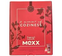 Mexx Inspired Warmth Coffret cadeau avec eau de parfum et lotion pour le corps, parfum ambre et formule hydratante végétalienne 30 ml et 150 ml