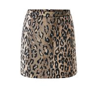 MEXX Jupe marron / cappuccino / noir, Taille 38