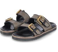 Mexx Mules femme REILLY PENNY Noir Beige Synthétique Taille : 39