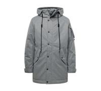 MEXX Parka mi-saison gris chiné / noir, Taille L
