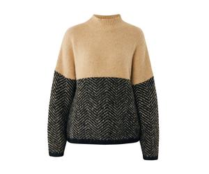 MEXX Pull-over camel / noir, Taille L