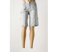 mexx shorts / bermudas femme de couleur gris 40