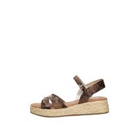 Mexx - Talina Sandalen Touwzool - Femme - Chaussures - Brun - Taille: 36 EU