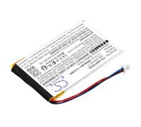 MEXXTRONICS Batterie pour Garmin Nüvi 710T, 1250mAh, 3,7V, Lithium Polymer, Li-Polymer, compatible (PAS UNE BATTERIE ORIGINALE), yellow, 1250 mAh, 3,7 V, GPS Navigation