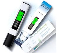 MEXYBE 2024 Testeur d'eau numérique 4 en 1 TDS Meter - Compteur TDS EC et température (°C, °F) précis et fiable - 0-9990 ppm - Tests professionnels pour l'eau potable, les systèmes RO/DI, les