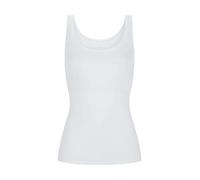 Mey 25816-3 Women's Organic White Solid Colour Tank Vest Top 50
