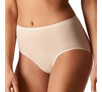 Mey 29818 Lot de 2 slips taille basse pour femme en coton bio sans coutures latérales Blanc Taille 46, bleu