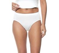 Mey 89202-1 Women's White Solid Colour Full Panty Highwaist Brief 40