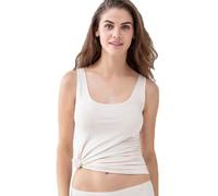 Mey Aux femmes Superfine Plaine Coton Gilet - Crème