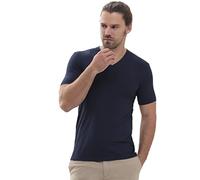 Mey Basics Série Hybrid T-shirt manches courtes pour homme Bleu yacht, Yacht Blue, M