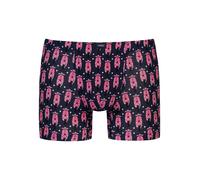Mey Boxers ' City Glide' bleu foncé / rose, Taille XL