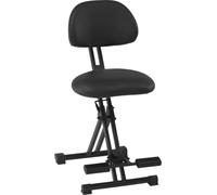 mey chair XXL assis-debout AF-SR-Comfort-KL-AH 11190 noir similicuir