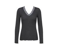 MEY Langarmshirt WOOL EXPRESSIVE thunder grey gris | L