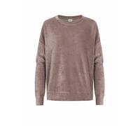 MEY Loungewear Sweater VELVET DREAM dark truffel marron clair | L